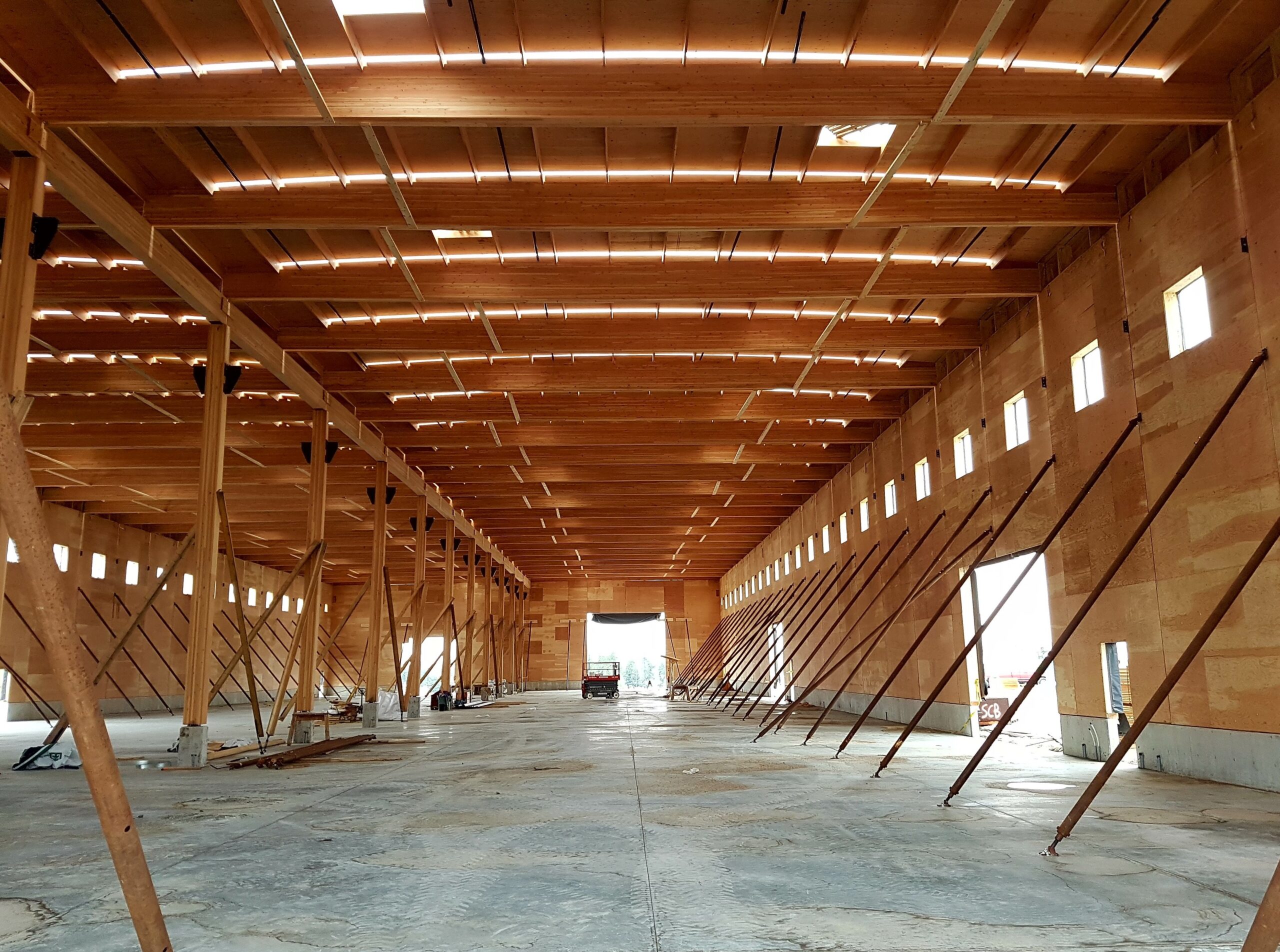 mass timber manufacturing office