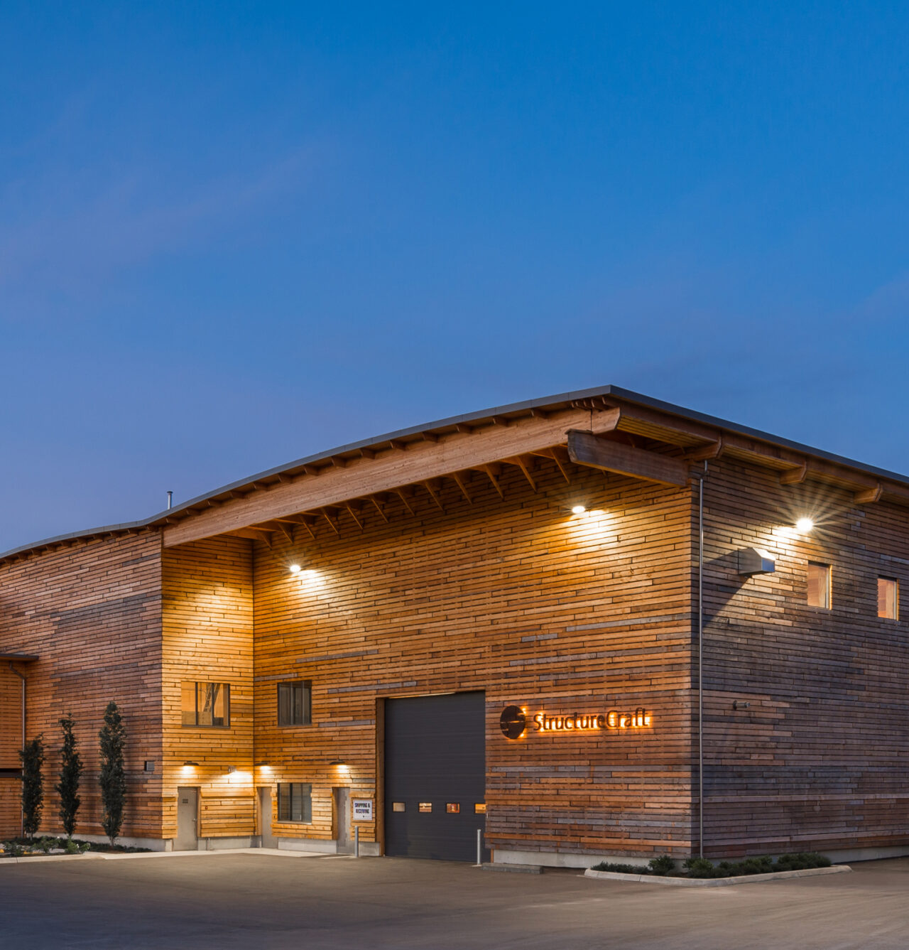 mass timber industrial building