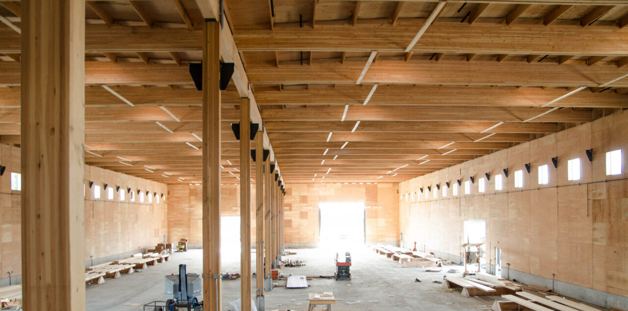 mass timber ceiling