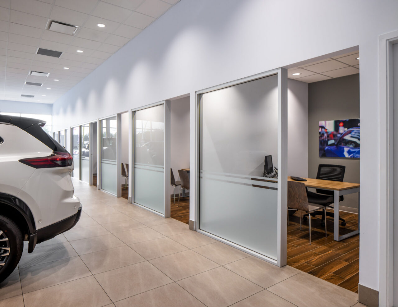 car dealership offices