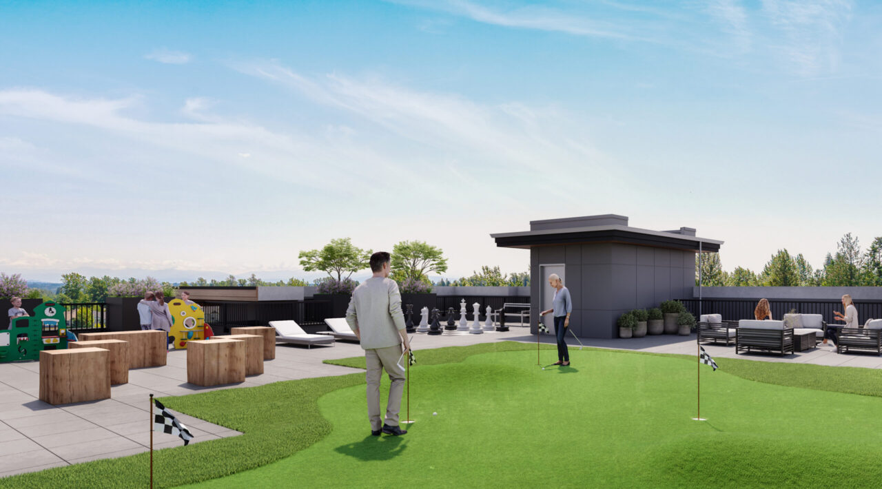 rooftop patio