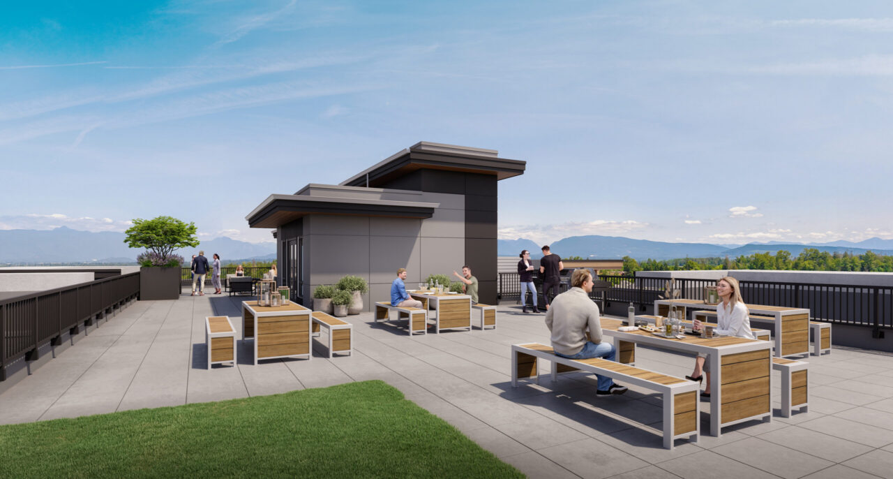 rooftop patio