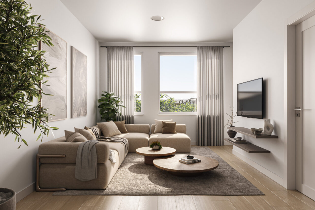 condo living room
