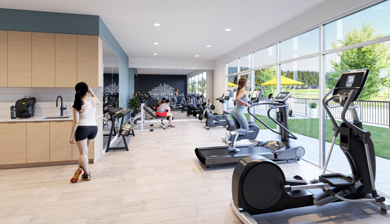 fitness facility interior design