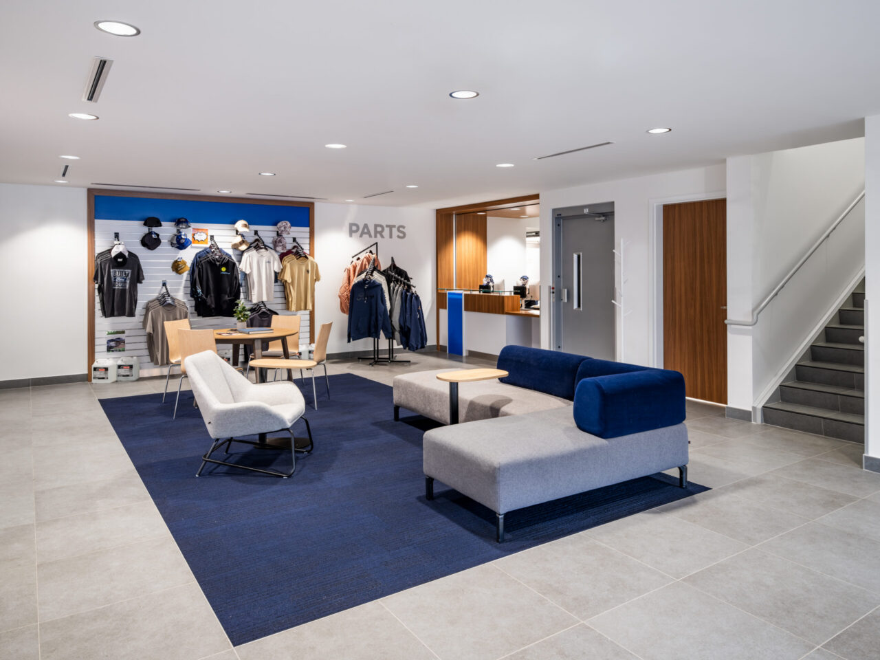 car dealership interior design