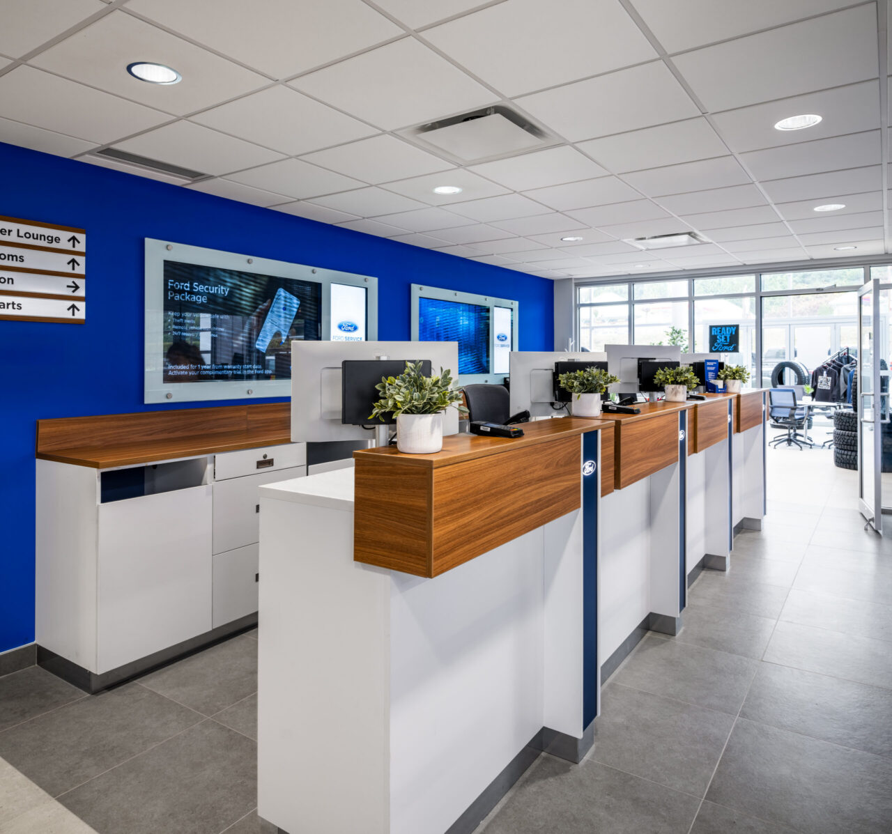 service area interior design