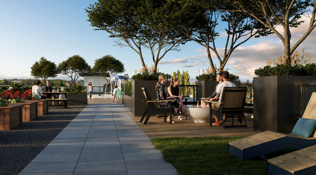 rooftop patio