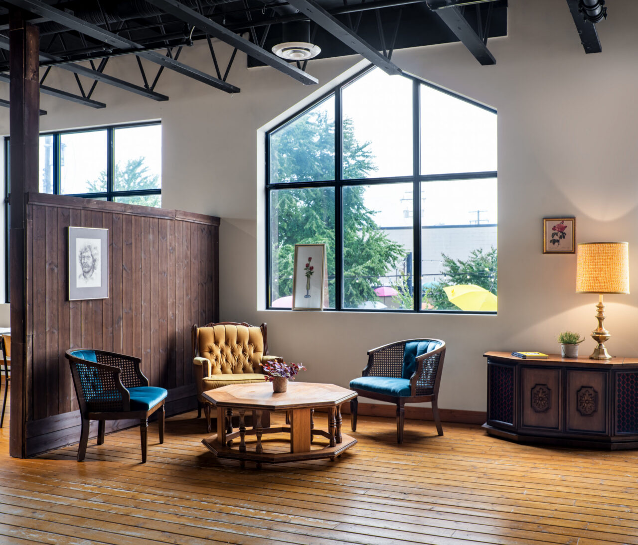 coffee shop seating