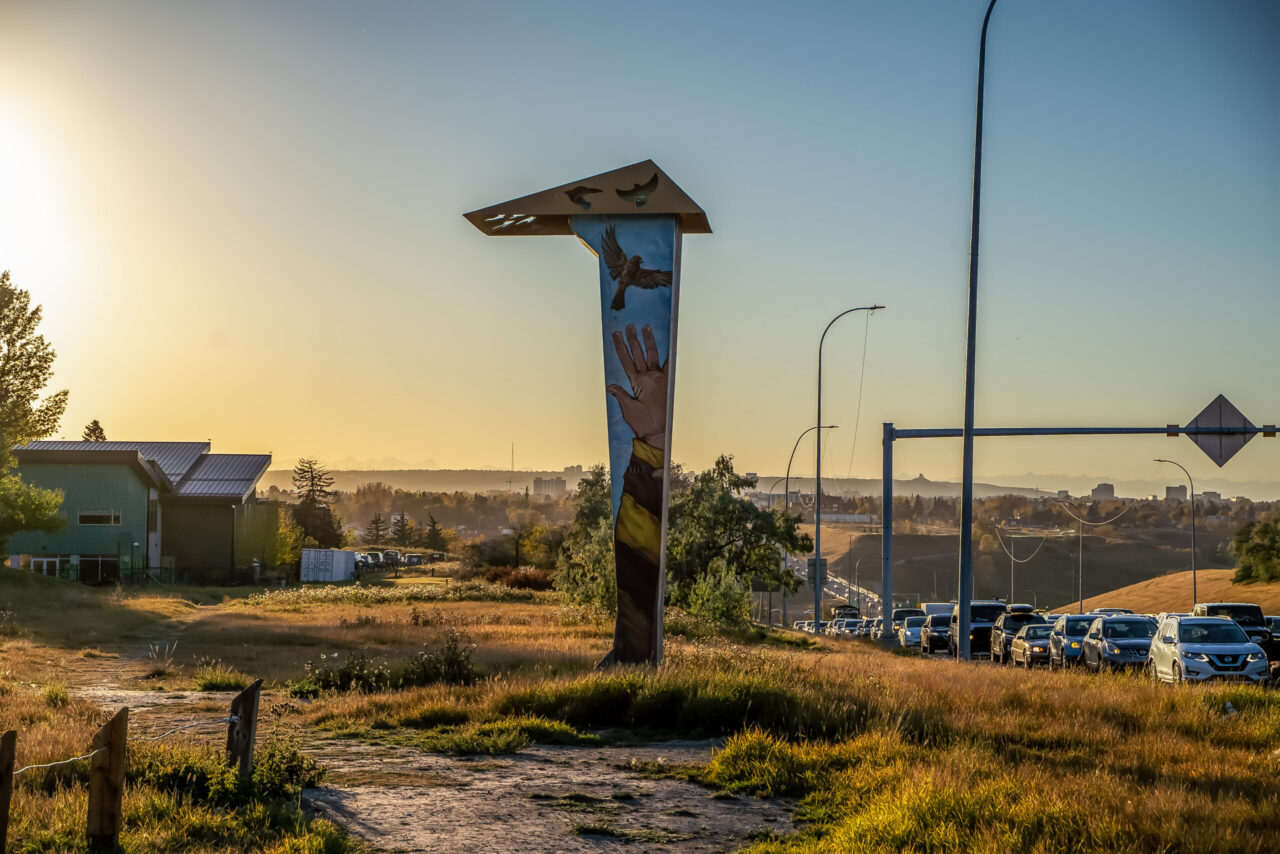 landscape architecture around bridge